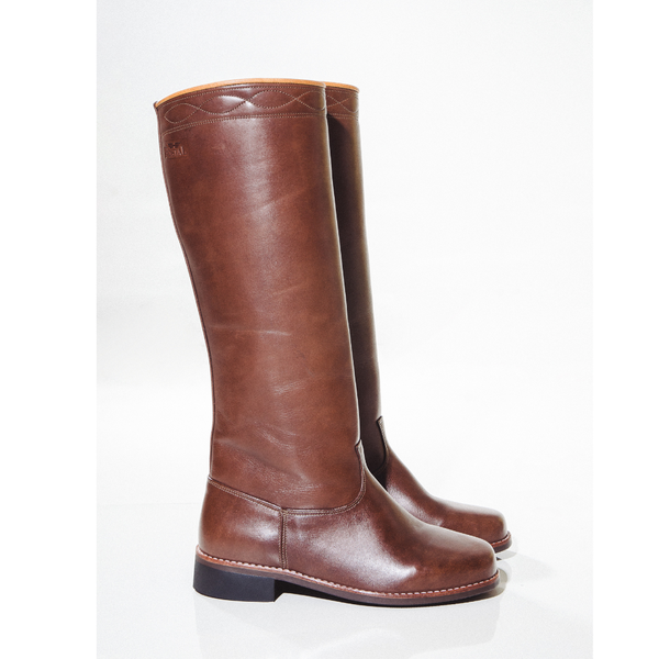 Bota Sob Medida Cano Armado Marrom Botas Postal